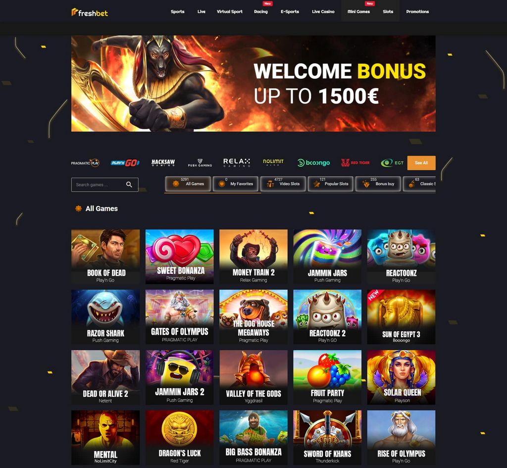 Freshbet Gambling establishment